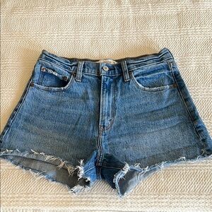 Women's Blue Denim Shorts